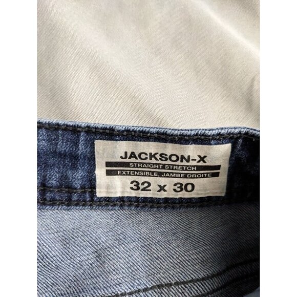 Buffalo David Bitton Jeans Blue Jackson X Straight Stretch Mens Size 32X30 - Picture 12 of 12